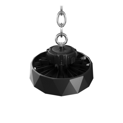 190LM/W UFO LED हाई बे लाइट 100W औद्योगिक 2000K-6500K