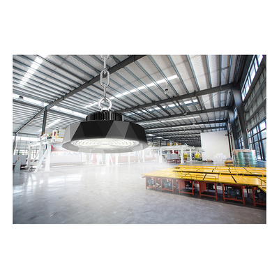 190LM/W UFO LED हाई बे लाइट 100W औद्योगिक 2000K-6500K